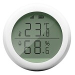 TESLA Smart Sensor Temperature amp; Humidity Display / Teplomer amp; Vlhkomer / LCD / ZigBee 2.4 GHz / 2x AAA (TSL-SEN-TAHLCD)