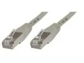 MicroConnect CAT5e F/UTP 0.5m CCA sivá / PVC / AWG 26/7 / CCA (B-FTP5005)