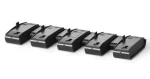 Poly 85R88AA Savi Charge Base / Napájací stojan pre 5 jednotiek / s univerzálnym napájaním / 9 V 1000 mA (85R88AA)