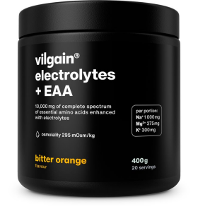 Vilgain Elektrolyty + EAA – horký pomaranč 400 g