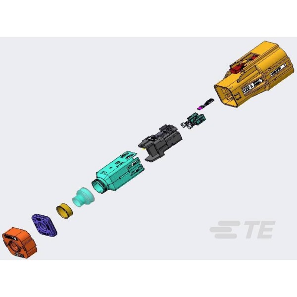 TE Connectivity zástrčkový konektor na kábel YHVA630-2PHM-4MM-A 1 ks Package; YHVA630-2PHM-4MM-A