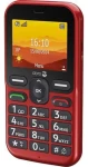 Doro Leva L10 červená / Mobilný telefón (380571)