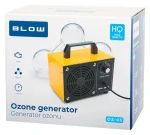 Blow OZ-03 čierno-oranžová / Generátor ozónu / 140 W / 60 000 mg/h / časovač (67-302#)