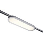 Paulmann Panel Loop svietidlo pre lištové systémy (230 V) URail pevne zabudované LED osvetlenie 7 W LED chróm (matný), chróm; 95319