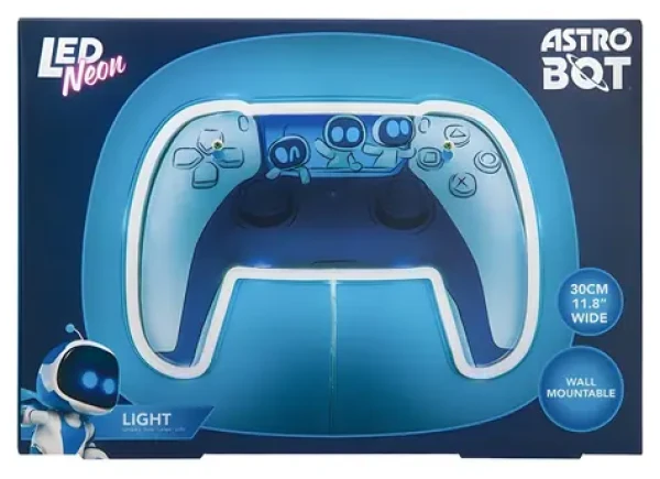 Paladone Astrobot LED Neon Light / Nástenná lampa / USB / 30 cm (PP15439ABVNEPM)
