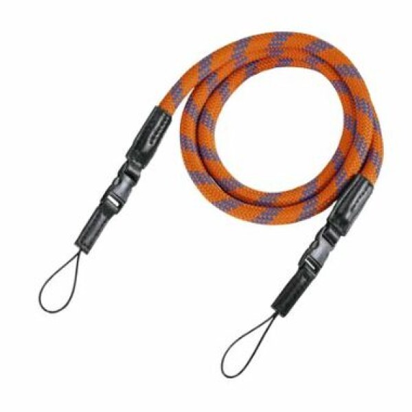 Hama 27214 Braid 120 oranžovo-modrá / popruh na fotoaparát / 120 cm (27214-H)