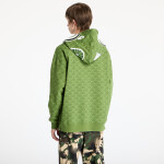 Mikina A BATHING APE College Monogram Relaxed Fit Shark Full Zip Hoodie Green S