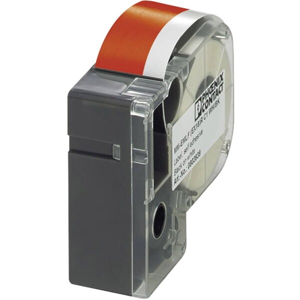 Phoenix Contact 803960 MM-EMLF (EX12)R C1 RD/WH etikety pre termotransferovou tlačiareň Druh montáže: nalepenie červená, biela 1 ks; 803960