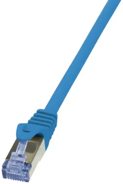 Logilink PrimeLine modrá / Patch kabel / Cat6a / S/FTP / RJ-45 / 3 m (CQ3066S)