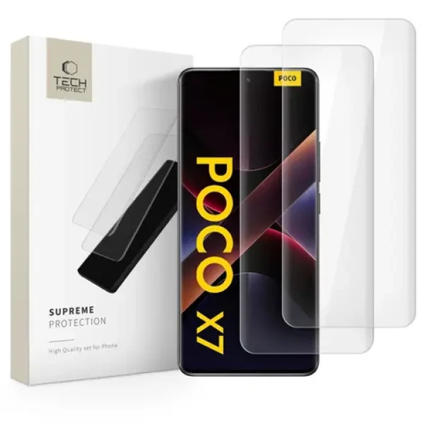 Tech-Protect Supreme Protection číre / Tvrdené sklo / XIAOMI Redmi Note 14 Pro / 14 Pro+ 5G / POCO X7 5G