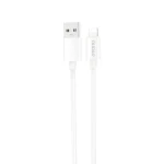Dudao Dátový kábel L4SL / USB-A / Lightning 2A / 1m / biela (164160)