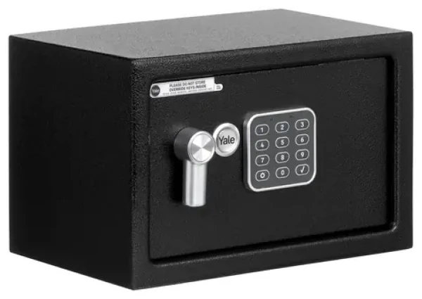 Yale YSV/200/DB2 čierna / Trezor / voľne stojaci / 8,6 l / kombinačný zámok (YSV/200/DB2)