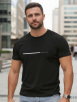Pánske bavlnené tričko s nápisom „Whatever“, čierne, FashionStreet NX5128R L