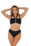 Dámske dvojdielne plavky Athens 3 S939AH3 Black - Self 46D