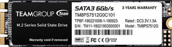 TeamGroup MS30 512GB M.2 2280 SATA III (TM8PS7512G0C101)