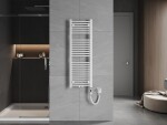 MEXEN/S - Ares radiátor + vykurovacia tyč 1200 x 400 mm, 600 W, biela W102-1200-400-2600-20