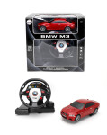 Mamido Mamido Autíčko na diaľkové ovládanie BMW M3 1:18 s volantom červené