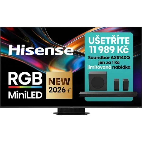 85" Hisense 85UR9S sivá / TV / DLED / 4K UHD / HDR10+ / VIDAA / WiFi 6 / Bluetooth (100002202022)