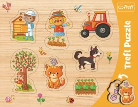 Trefl - Puzzle - Vkladačka: Farma