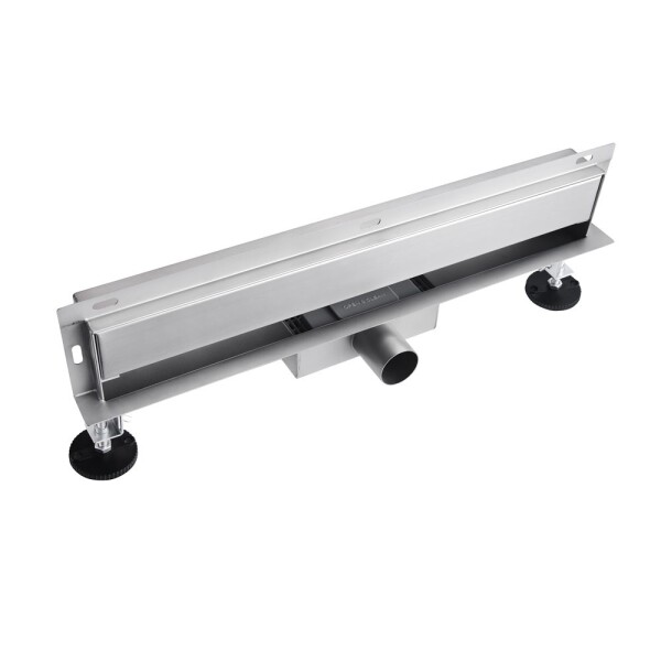 Mereo Odtokový sprchový žľab do steny 70 cm, vr. roštu TILE CZ191