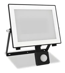 Philips Lois čierna / Reflektor LED / senzor pohybu a súmraku / 50W / 5400lm / 3000K / IP65 (SKL000495161)