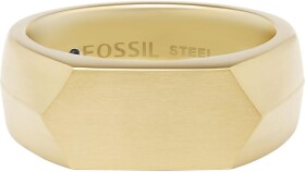 Fossil Masívny pánsky pozlátený prsteň JF04559710 62 mm