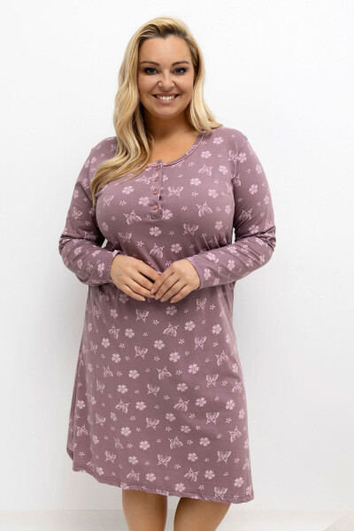 Nadmerné veľkosti Nočná košeľa model 221200 Forever Pink 2XL