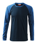 Street LS tričko unisex námornícka modrá 3XL