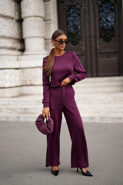 Dámsky set Carmen Dark purple - LaBalancia M/L tmavě fialová