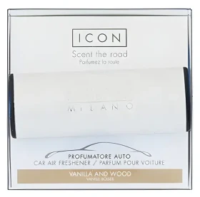 Millefiori Milano Icon Urban Vanilla Wood / Vôňa do auta / doba prevoňania až 2 mesiace (8051938697956)
