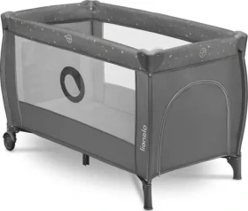 Lionelo Postieľka cestovná Stefi PLUS Grey Multicolor (LO-STEFI PLUS GREY MULTICOLOR)