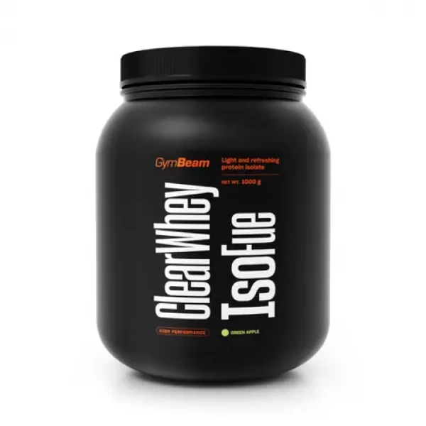 Clear Whey IsoFue - GymBeam (zelené jablko, 1000 g) (67804-4-1000g-greenapple)