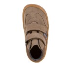 Dievčenské celoročné členkové barefoot topánky F-MOTION TEX BEIGE Froddo G3110285-6 - 26