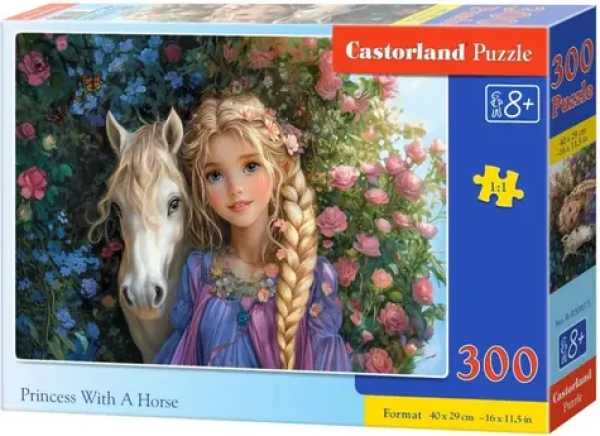 Castorland 030613 Puzzle Princezná a kôň