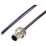 TRU COMPONENTS Vestavná zástrčka pre čidlo/aktuátor, TC-12833060, piny: 3, 0.5 m, 1 ks; TC-12833060