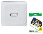 Fujifilm Instax Link WIDE Ash White / Fototlačiareň / Wide formát / 2x10 ks filmu v balení