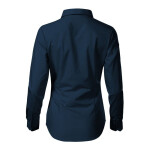 Dámske tričko Style LS (tmavomodré) L