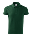 Bavlnená polokošeľa Heavy tmavo zelená 3XL