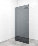 Sprchová zástena Walk-in 120 cm SAT vo farbe profilu biela SATBWI120KSZAVB SATBWI120KSZAVB