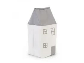 Childhome Box na hračky Dom Grey Off White / 73 x 32 x 32 cm (TOYBHOW)