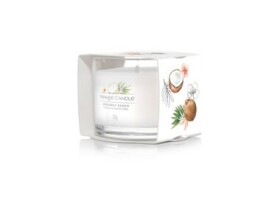 Yankee Candle Coconut Beach votívna sviečka plnená v skle 37g / doba horenia: až 10h (5038581130392)