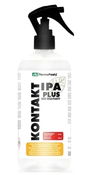 AGP IPA PLUS / Čistiaci prostriedok / izopropylalkohol / rozprašovač / 0,5 l (Kontakt IPA)