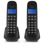 Profoon PDX-320 čierna / Bezdrôtový telefón / DECT / 2 slúchadlá / handsfree (PDX-320)