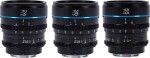 Sirui Sirui Cine Lens Nightwalker S35 Kit 24/35/55mm T1.2 X-Mount Black
