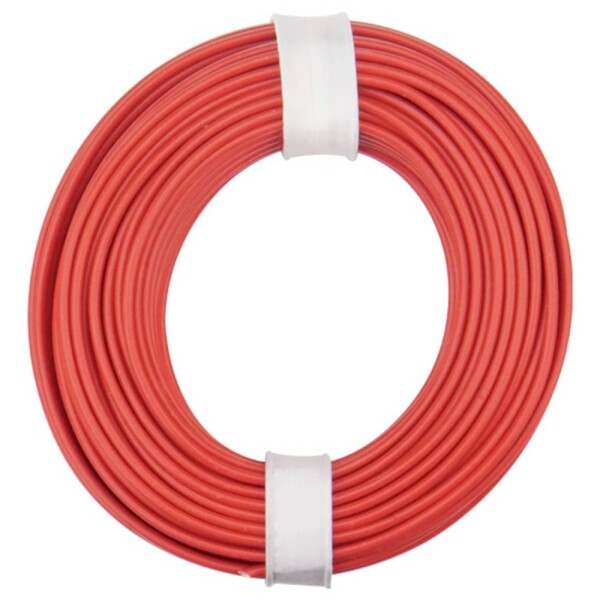 Donau Elektronik 175-010 opletenie / lanko LiY 1 x 0.75 mm² + 1 x 0.75 mm² červená 1 ks; 175-010