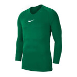 Detské juniorské termo tričko Dry Park AV2611-302 Dark Green - Nike 122-128 tmavě zelená