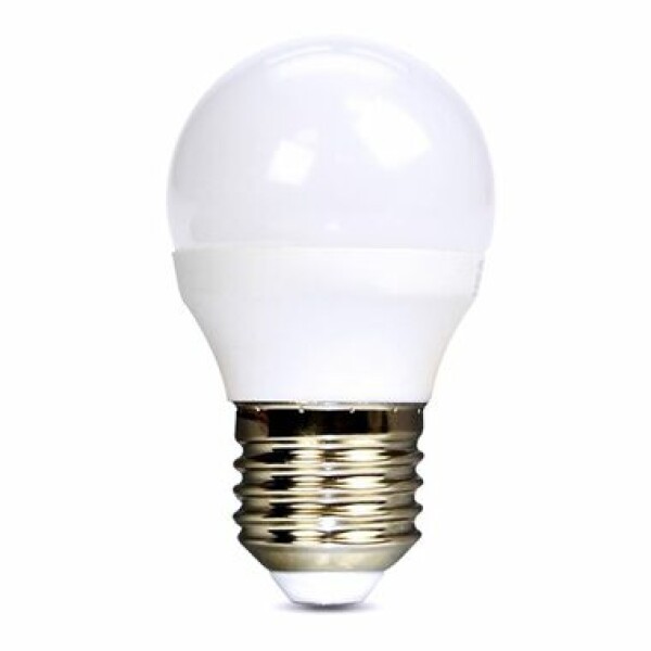 Solight WZ419 LED žiarovka E27 6W / miniglobe / 6000K / 510lm (8592718018498)