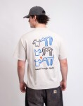 Dog Owners Club Woof laugh love Faded Bone S