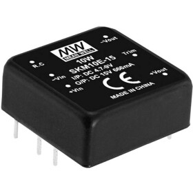 MEAN WELL SKM10B-12 DC / DC menič napätia, modul 833 mA 10 W Počet výstupov: 1 x; SKM10B-12