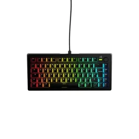 Glorious GMMK 3 75% - Fox (ISO UK) čierna / Herné 75% TKL / USB-C / ISO (UK) layout / Fox / RGB / 1.4m (GLO-KB-GMMK3-75-PB-FOX-W-BLK-UK)